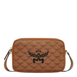 MCM HIMMEL CROSSBODY IN LAURETOS COGNAC