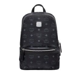 MCM AREN SLING BAG IN VISETOS BLACK