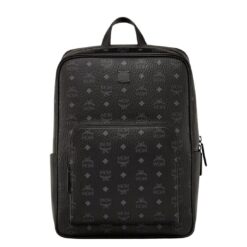 MCM AREN BACKPACK IN VISETOS BLACK