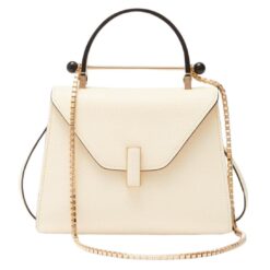 VALEXTRA ISIDE CHAIN TOP HANDLE MINI BAG