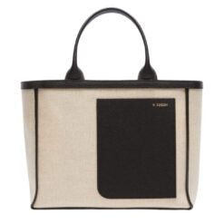 VALEXTRA SHOPPING MINI BAG CANVAS