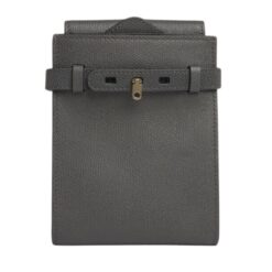 VALEXTRA BRERA B-TRACOLLINA SLIM CROSSBODY MICRO BAG
