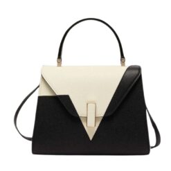 VALEXTRA ISIDE V INTARSIA TOP HANDLE MINI BAG