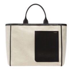 VALEXTRA SHOPPING LARGE BAG CANVAS