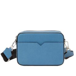 VALEXTRA V-LINE REPORTER MINI BAG