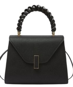 VALEXTRA ISIDE TWIRL TOP HANDLE MINI BAG