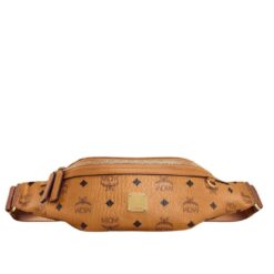 MCM FURSTEN BELT BAG IN VISETOS COGNAC
