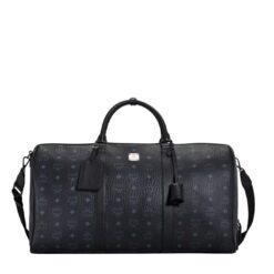 MCM OTTOMAR WEEKENDER BAG IN VISETOS BLACK