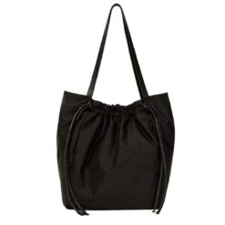 PROENZA DRAWSTRING TOTE IN NYLON BLACK