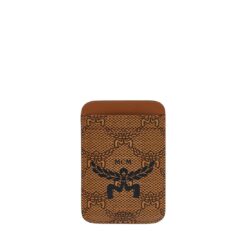 MCM HIMMEL N/S CARD CASE IN LAURETOS COGNAC
