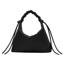 PROENZA MEDIUM DRAWSTRING SHOULDER BAG BLACK