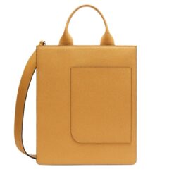 VALEXTRA BOXY TOP HANDLE MINI BAG
