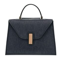 VALEXTRA DENIM COAT ISIDE MICRO