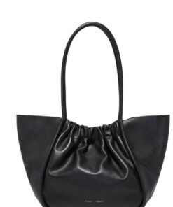 PROENZA LARGE RUCHED TOTE BLACK