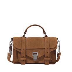PROENZA PS1 TINY BAG IN SUEDE WALNUT