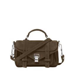 PROENZA PS1 TINY BAG IN SUEDE TEAK