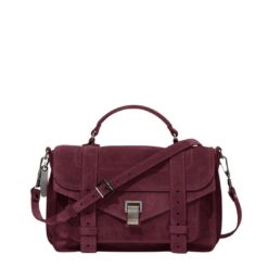 PROENZA PS1 MEDIUM BAG IN SUEDE BORDEAUX