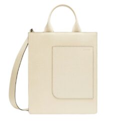 VALEXTRA BOXY TOP HANDLE MINI BAG
