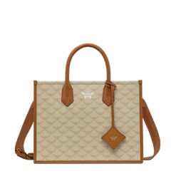 MCM HIMMEL TOTE IN LAURETOS BEIGE