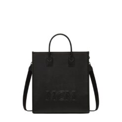 MCM MEDIUM KLASSIK TOTE IN SPANISH CALF LEATHER BLACK