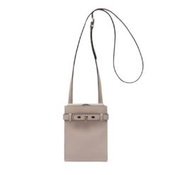 VALEXTRA BRERA B-TRACOLLINA SLIM CROSSBODY MICRO BAG