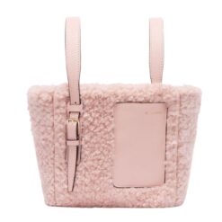 VALEXTRA SOFT BOUCLÈ BUCKET MICRO BAG