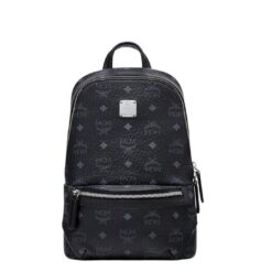 MCM SMALL AREN SLING BAG IN VISETOS BLACK
