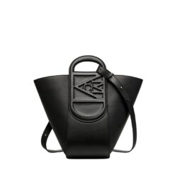 MCM LARGE MODE TRAVIA TOTE IN SPANISH NAPPA LEATHER BLACK