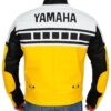 Yamaha Motorcycle Yellow Biker Jacket - Product View
