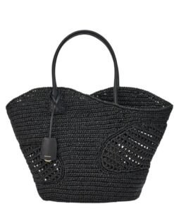 FERRAGAMO TOTE BAG WITH CUT-OUT DETAILING (L)