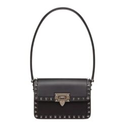 VALENTINO SMALL ROCKSTUD23 SMOOTH CALFSKIN SHOULDER BAG