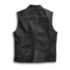 Men's Foster Leather Vest - Side View