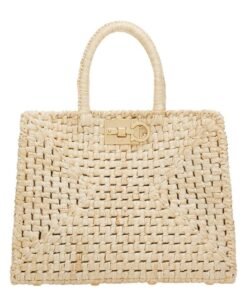 FERRAGAMO STUDIO BOX BAG (M)