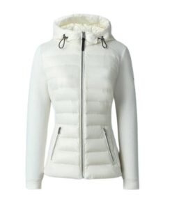 MACKAGE DELLA-R HYBRID JACKET WITH HOOD