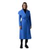 mackage mai-cn burgundy wool coat - Side View