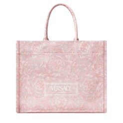 VERSACE BAROCCO ATHENA LARGE TOTE BAG