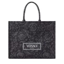 VERSACE BAROCCO ATHENA LARGE TOTE BAG