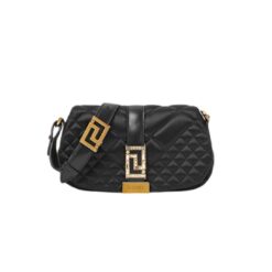 VERSACE GRECA GODDESS SATIN MINI BAG