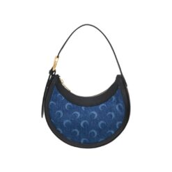 MARINE SERRE DEADSTOCK DENIM MINI ECLIPS BLUE