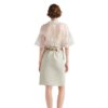 PRADA LEATHER SKIRT - Side View
