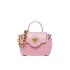 VERSACE CROC LA MEDUSA SMALL HANDBAG