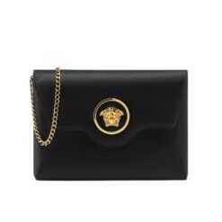 VERSACE LA MEDUSA ENVELOPE CLUTCH