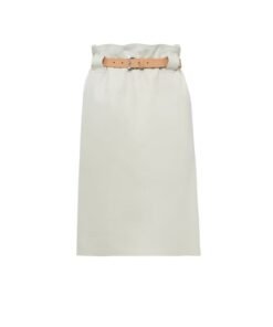 PRADA LEATHER SKIRT
