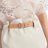 PRADA LEATHER SKIRT - Product View