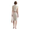 PRADA NAPPA LEATHER SKIRT - Side View
