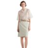 PRADA LEATHER SKIRT - Product View