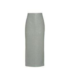 PRADA NAPPA LEATHER SKIRT