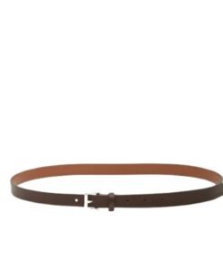 LA GARCONNE SOFIE D'HOORE VANCOUVER BELT — CHOCOLATE