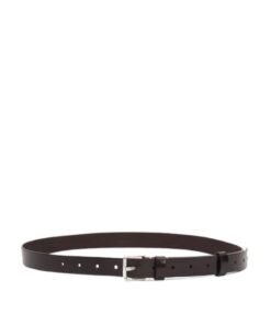 LA GARCONNE LEMAIRE MEN'S REVERSED BELT 25 — DARK BROWN