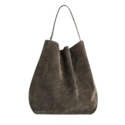 LA GARCONNE TOTÊME BELTED SUEDE TOTE